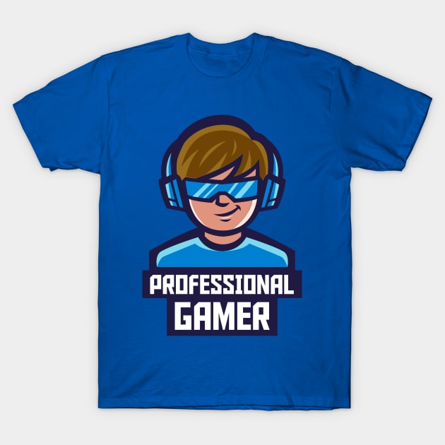 Professional Gamer T-Shirt by Abeer Ahmad